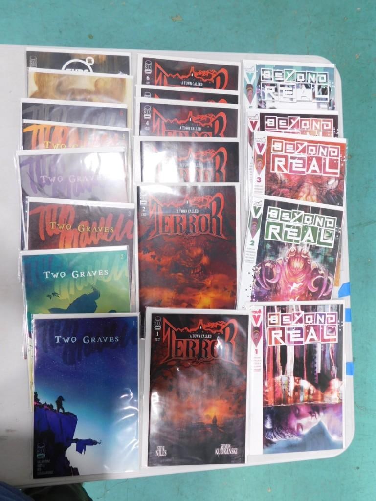 20 Comics incl A Town Called Terror, Beyond Real, Two Graves, Void Rivals, Zombies vs. Robots Clas (1 of 3)