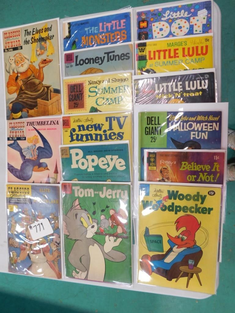 Comic Books including Classics Illustrated, Classics Illustrated Junior, Dell Giants, Little Dot, (1 of 3)