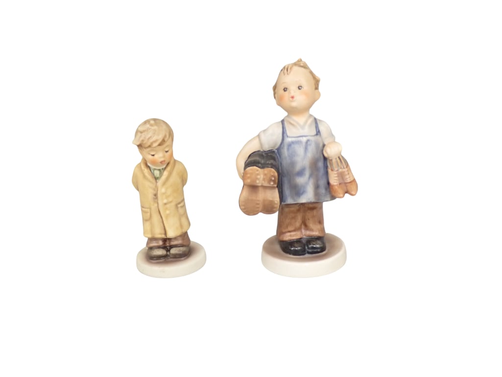 2 Goebel Hummel Porcelain Figurines incl Boots and Too Shy to Sing (1 of 7)