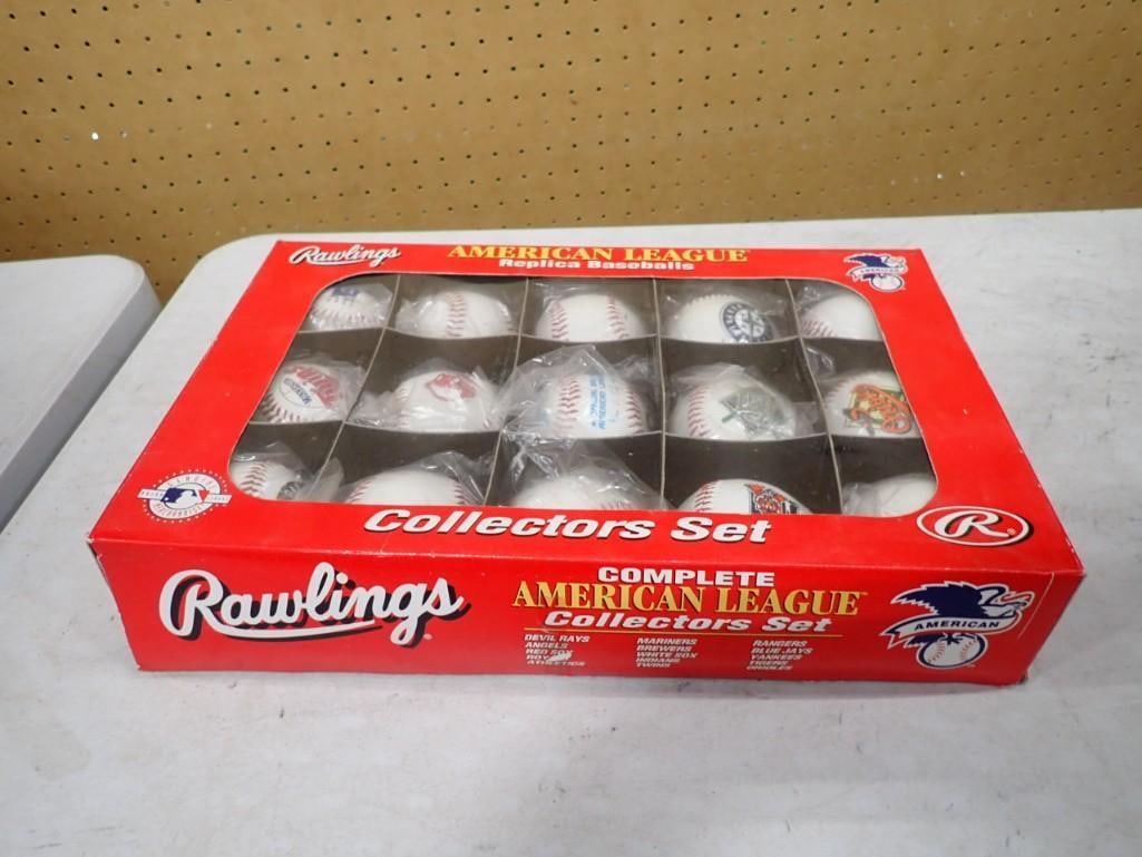 Rawlings Complete American League Collectors Set of Baseballs (1 of 3)