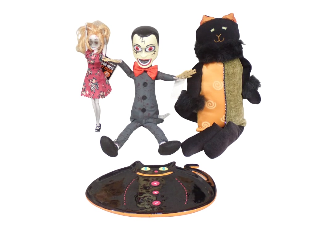 Halloween Decor incl Zombie Dolls Tammy Terror New with Tag, Amscan Ventriloquist Doll Slappy (1 of 9)
