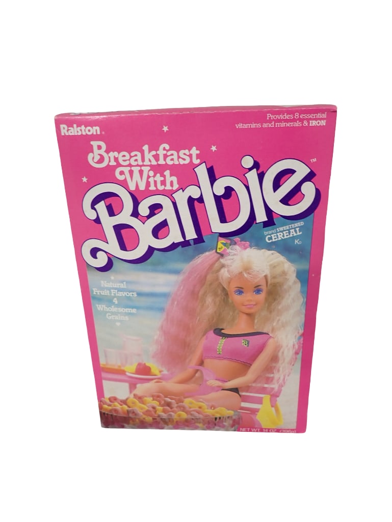 Ralston Breakfast with Barbie Cereal Box (1 of 8)