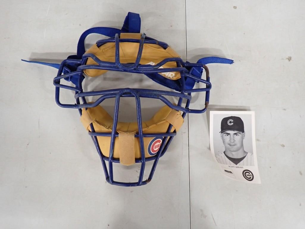 Rawlings All-Star Chicago Cubs Baseball Catcher's Mask - May have been used by Scott Servais -no COA (1 of 7)