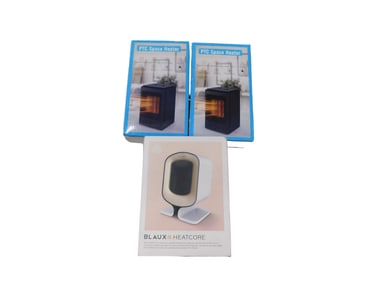 3 Portable Space Heaters