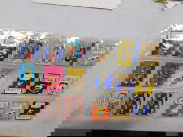 Lot of Vintage Trading Cards including Snoopy / Peanuts, plus vintage stickers and Pat-Ons, etc.