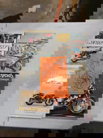 Vintage Motorcycle Book Lot including Chilton's Troubleshooting Guide