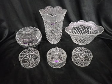 Lot of Crystal incl Waterford Marquis