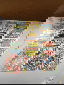 Vintage Comic Books including Dazzler, Speedball, Planet of the Apes, etc. Including many 25 cent