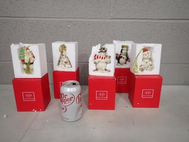Lot of Lenox Christmas Ornaments with Boxes