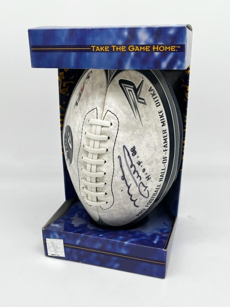 Football Signed / Autographed Mike Ditka NO COA in Original Box (1 of 6)