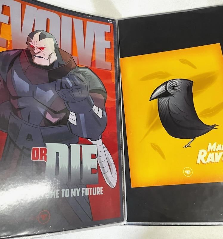 Collectors Binder Full of 35 Pop Art / Comics & More Prints (1 of 19)