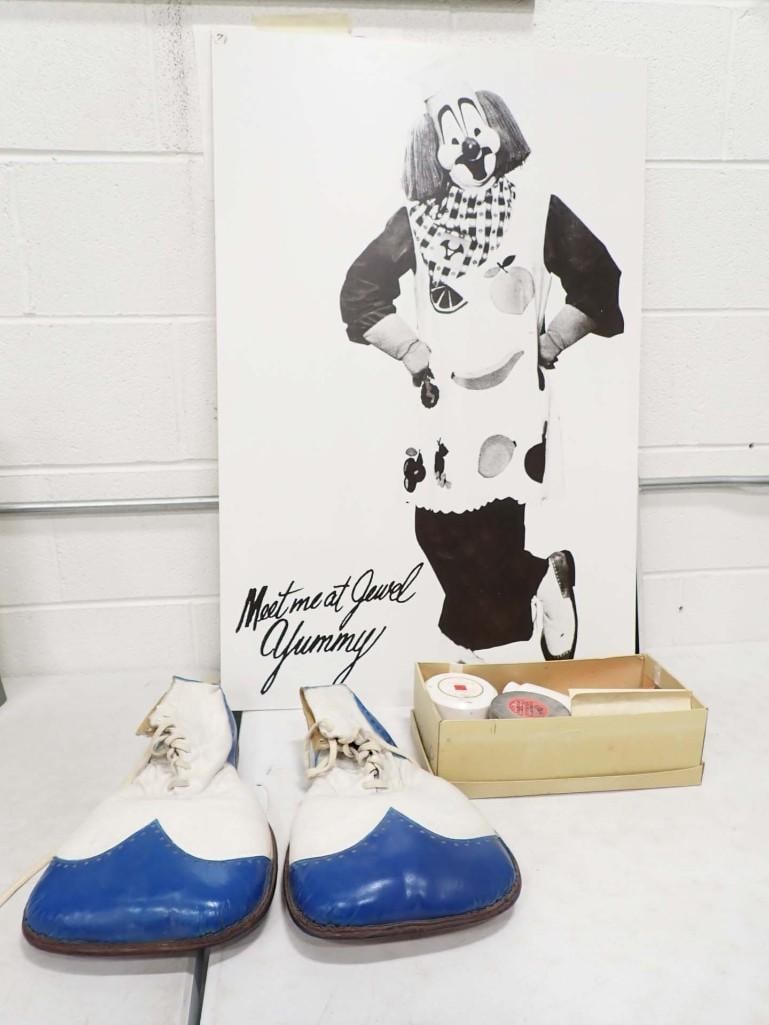 Yummy The Clown Shoes Americas Got Talent Star , Jewel Stores Poster and Her Makeup (1 of 9)