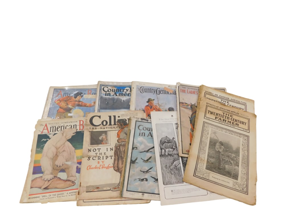 Lot of Antique Ephemera American Boy, Country Life, Ladies Home Journal, Etc (1 of 4)