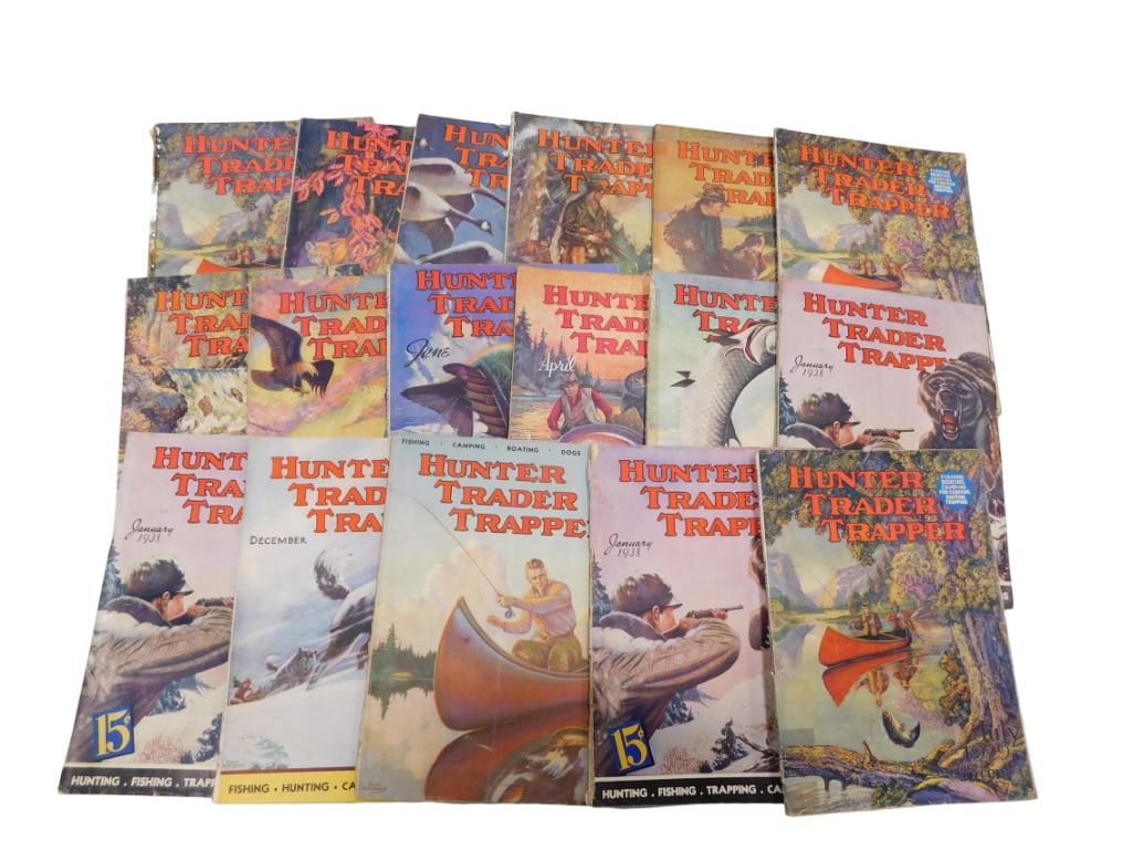 17 Issues Hunter Trader Trapper Magazines 1920s-30s (1 of 1)