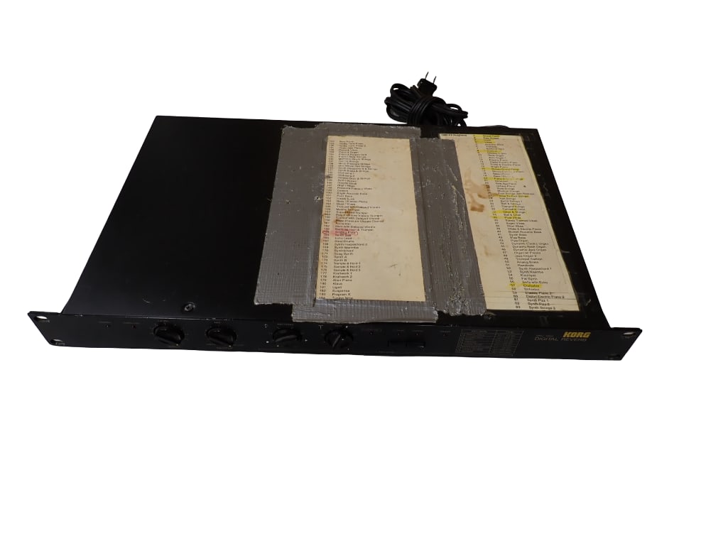 KORG DRV-1000 Rack Mount Digital Reverb Effect Processor Works (1 of 10)