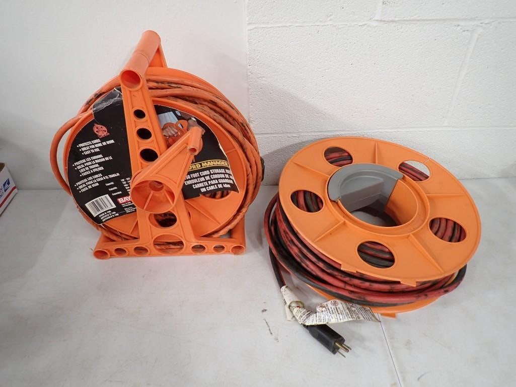 2 Heavy Gauge Extension Cords on Reels (1 of 7)