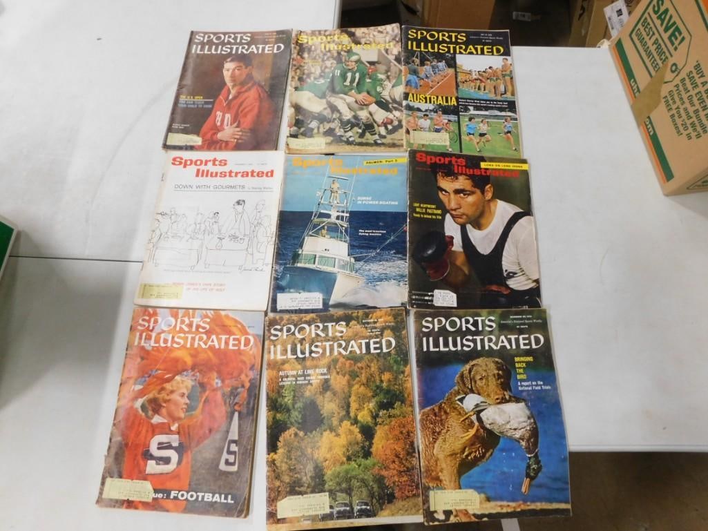 Vintage Sports Illustrated Magazines including 1950's and 1960's plus Newspapers featuring Chicago B (1 of 5)