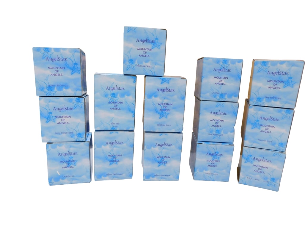 14 Assorted Angelstar Mountain of Angels Figurines New in Boxes Various Figures (1 of 6)