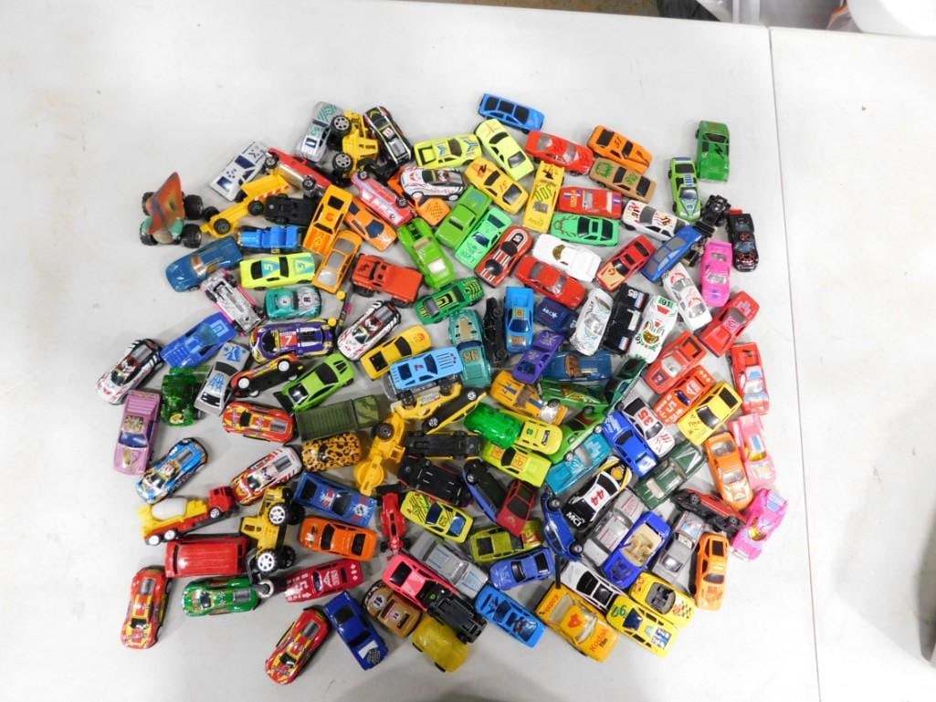 Large Lot of assorted Toy Cars and trucks, etc.: Large Lot of assorted Toy Cars and trucks, etc. All pictures are considered part of the description and should be examined carefully by bidders. Live Auctioneers is now offering Live Shipping through 