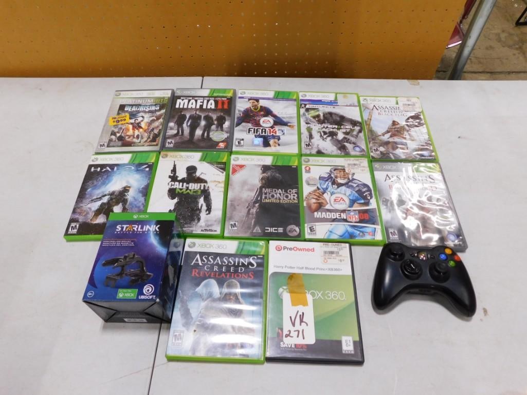 Video Game Lot including XBox 360 Games, Starlink Battle for Atlas, Controller, etc (1 of 5)