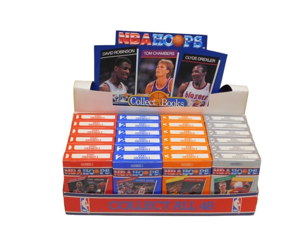 Lot of NBA Hoops Basketball Cards Factory Sealed and in Store Display (1 of 4)
