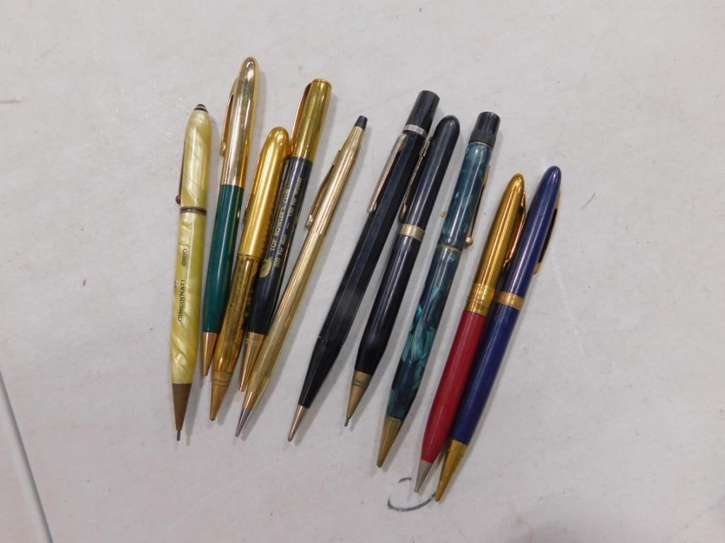 Lot of Vintage Mechanical Pencils including Advertising, Top Bowlers Club, etc. (1 of 4)