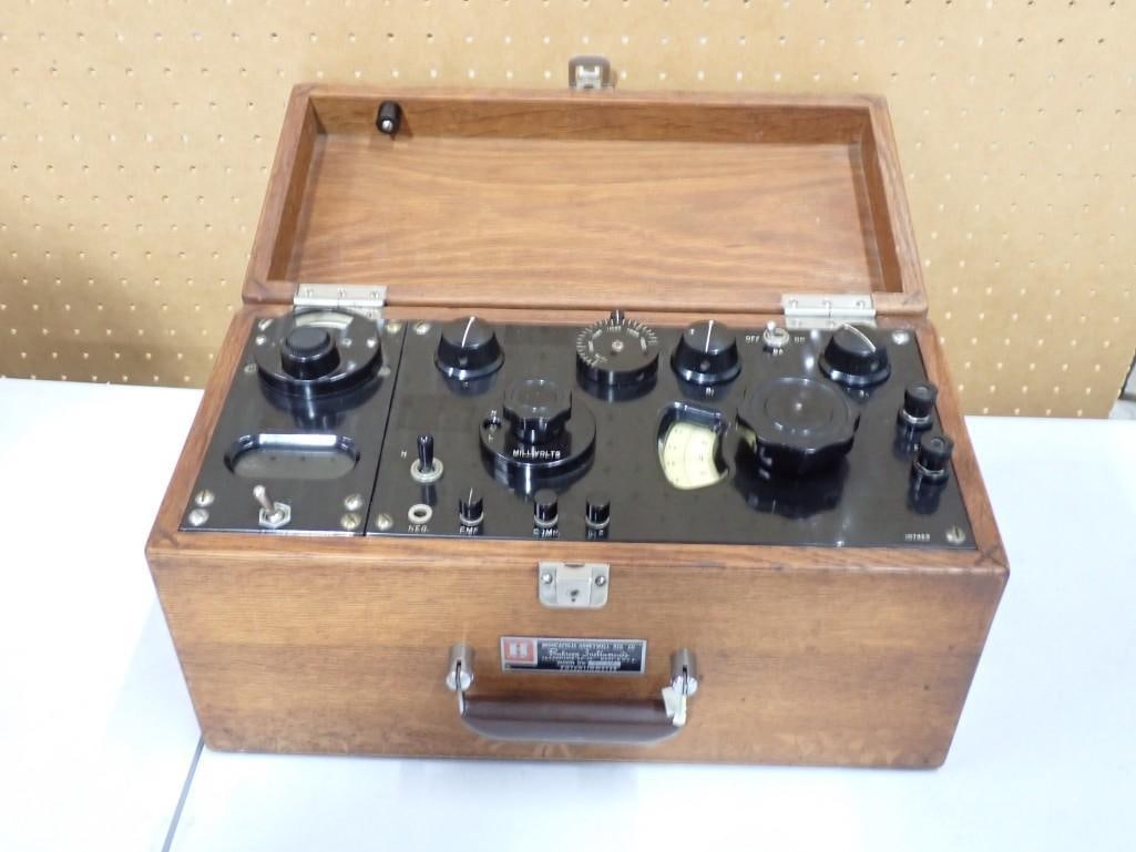 Vintage Honeywell Rubicon Instruments Model 2745 Potentiometer - Untested (1 of 6)