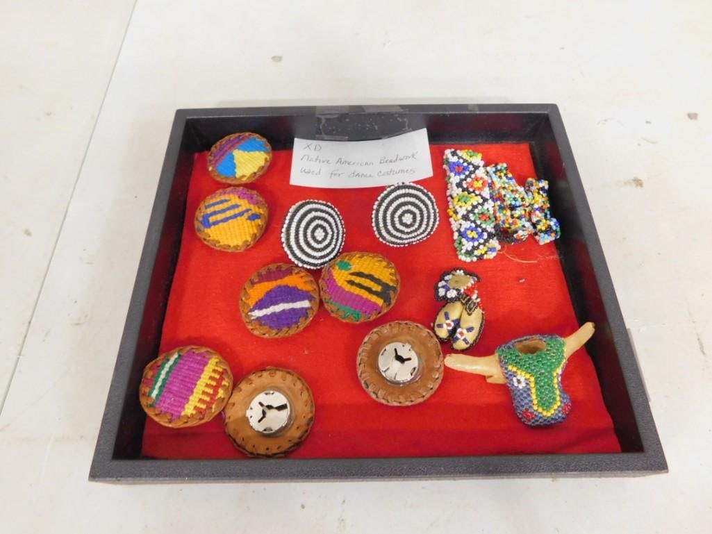 Lot of Native American Beadwork used for Dance Costumes (1 of 3)