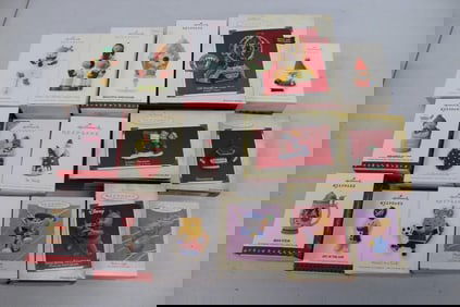 Lot of 16 Hallmark Keepsake Christmas Ornaments