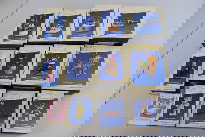 Lot of 12 Hallmark Keepsake Christmas Ornaments