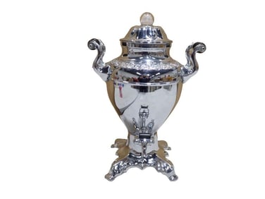 La Belle Silver Co. Electric Coffee Pot Percolator