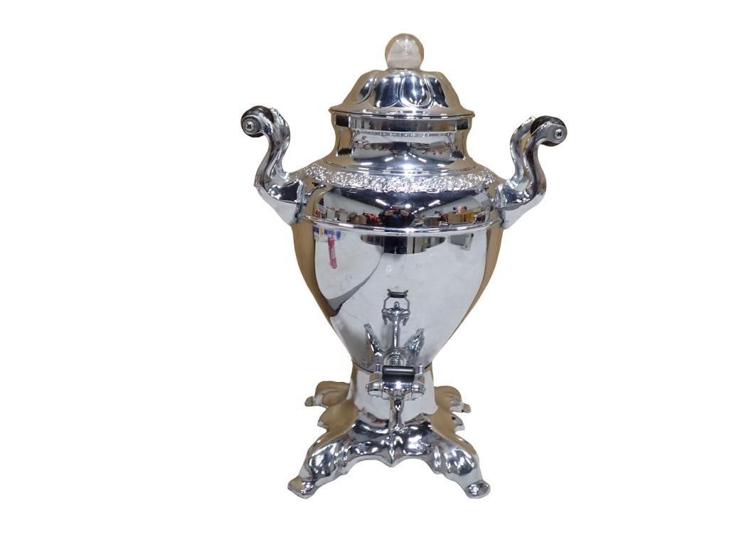 La Belle Silver Co. Electric Coffee Pot Percolator (1 of 9)