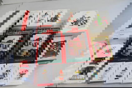 Lot of 12 Hallmark Keepsake Christmas Ornaments