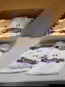 Lot of 18 Size Small Under Armour Northwestern Lacrosse Shirts New with Tags