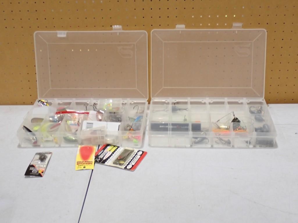 Fishing Tackle Boxes loaded with Tackle, Spoons, Crankbaits, etc (1 of 6)