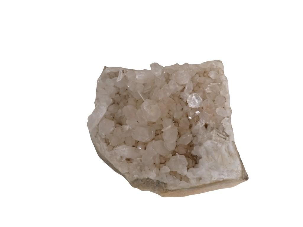 Chunk of Quartz w/ Crystal on Top: Chunk of Quartz w/ Crystal on Top All pictures are considered part of the description and should be examined carefully by bidders. Live Auctioneers is now offering Live Shipping through them. This i