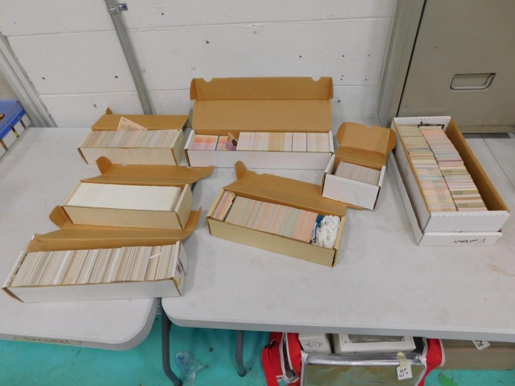 Huge Lot of assorted Sports Cards - See all pictures.  Sets are not checked for completeness (1 of 12)