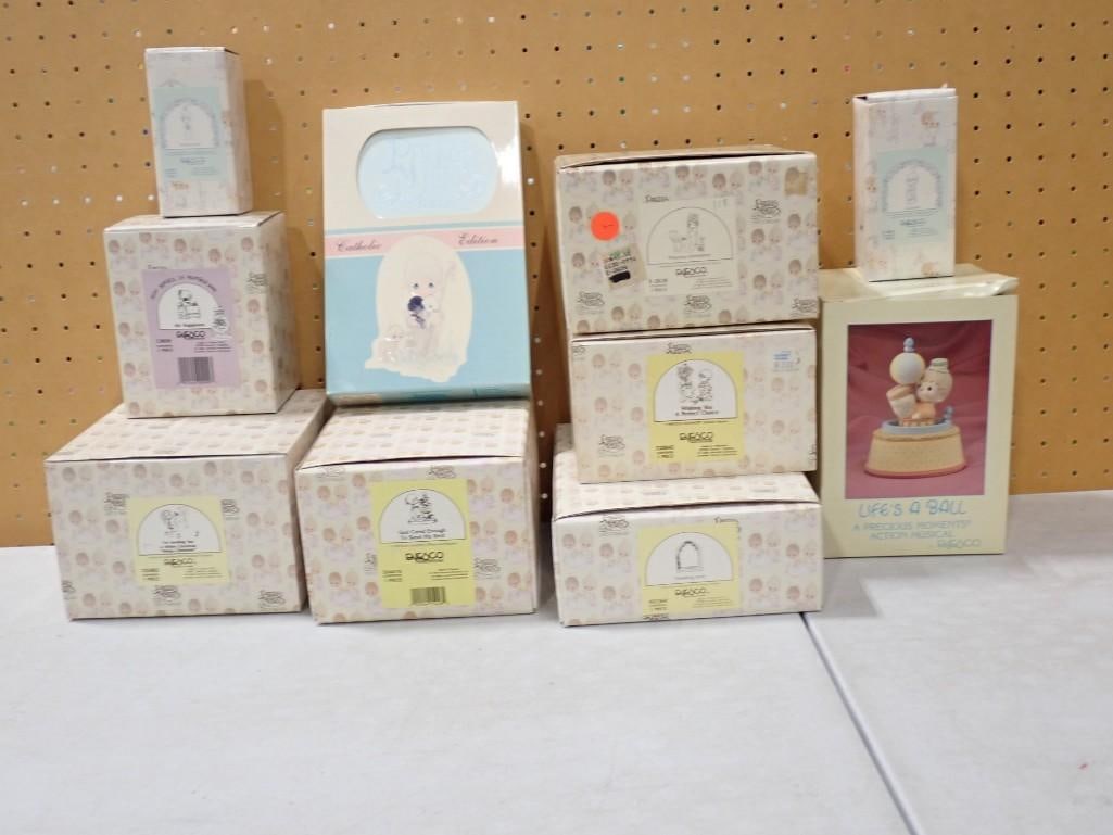 Lot of assorted Enesco Precious Moments Figures with original boxes (1 of 7)