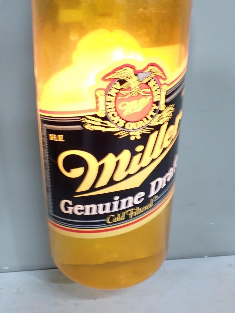 Miller Genuine Draft Bar Light / Wall Hanging - It works (1 of 4)
