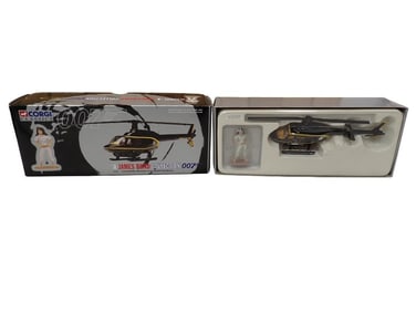 Corgi Classics James Bond Collection 007 Stromberg Helicopter & Naomi figure Set 65501
