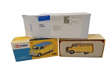 Corgi Toys 50th Anniversary Bedford CA Van CC02601 in Original Box with Shipper