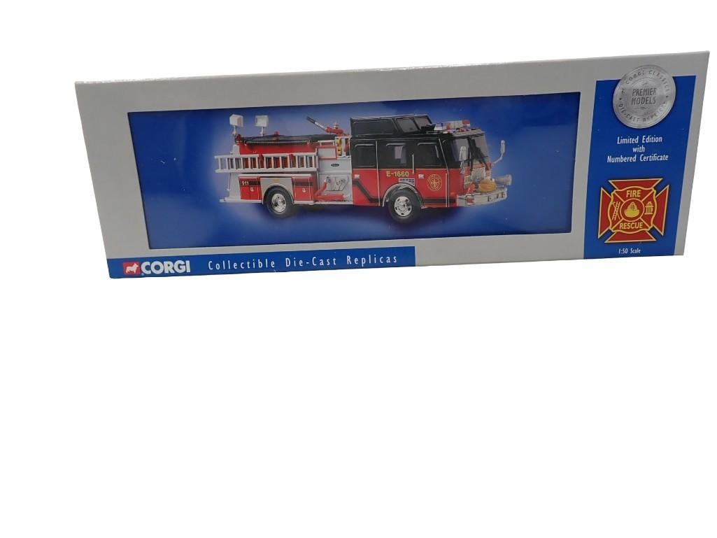 Corgi Premier Models E1 Pumper Hazel Crest II Fire Truck 54705 Limited Edition 2940 of 3200 (1 of 13)