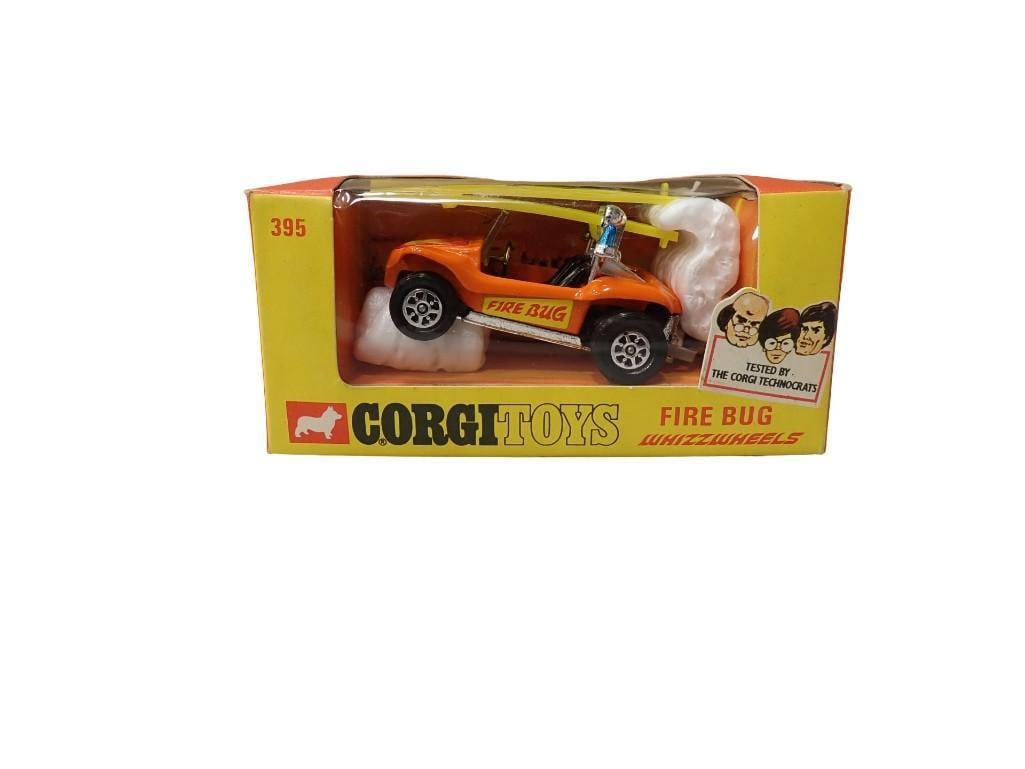 Corgi Toys Whizzwheels Fire Bug 395 Beach Buggy Toy Car in Original Box (1 of 7)