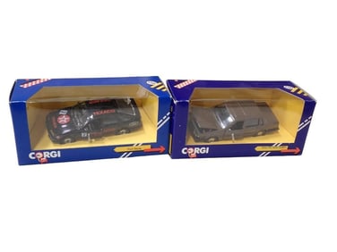 2 Corgi Model Cars incl Volvo 760 Turbo Saloon and Ford Sierra Die Cast Cars in Original Boxes