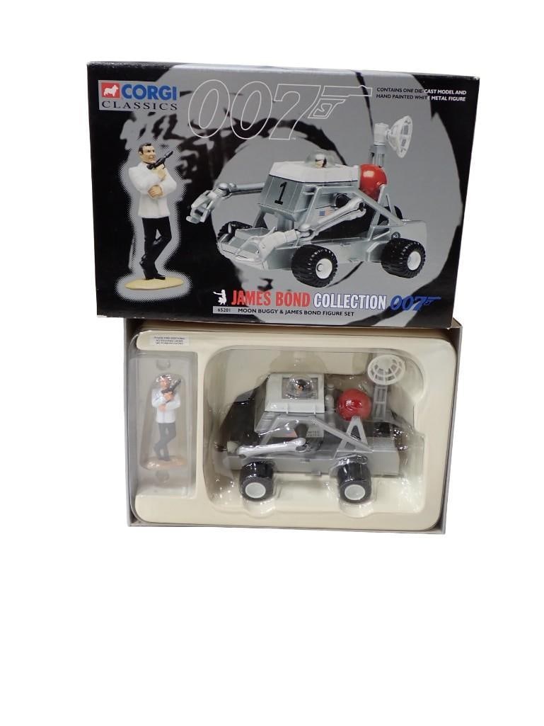 Corgi Classics James Bond Collection 007 Moon Buggy & James Bond Figure Set in Original Box (1 of 10)