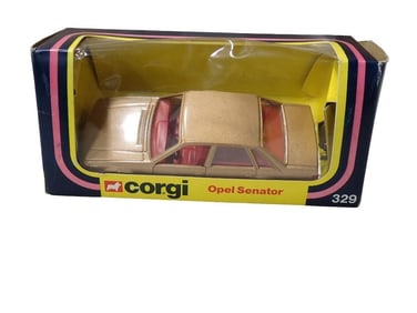 Corgi Opel Senator Die Cast Model Car No 329 in Original Box
