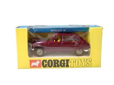 Corgi Toys Renault 16 Die Cast Model Car No 260 in Original Box