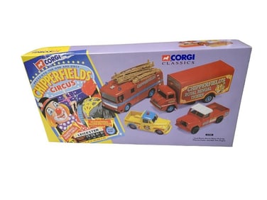 Corgi Classics Chesterfields Circus 4 Vehicle Set 31703 New in Box Limited Edition 1988 of 12,500