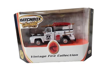 Matchbox Vintage Fire Collection Die Cast Model Fire Truck Rescue Service