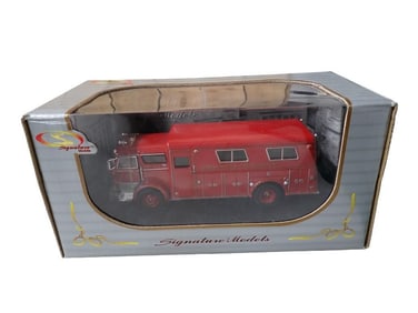 Signature Models 1960 Mack C Rescue Box Firetruck West Hempstead Fire Department in Original Box